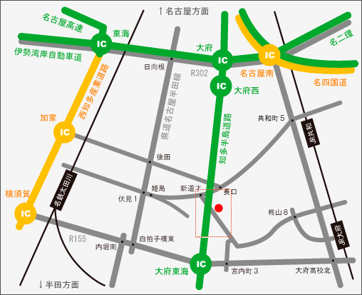 会社案内図