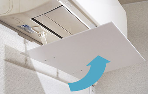 壁掛形エアコンへの取り付け方法４