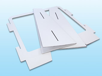 ダンボール製飛沫対策ボード