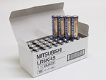 単3形アルカリ乾電池（4本パック×10個）　写真